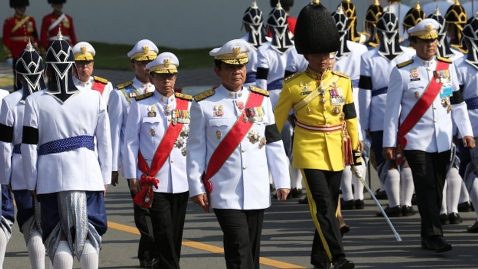 Reagiert nervös und irritiert auf den Rapsong: die vom Militär gelenkte Regierung von Premierminister Prayuth Chan-och