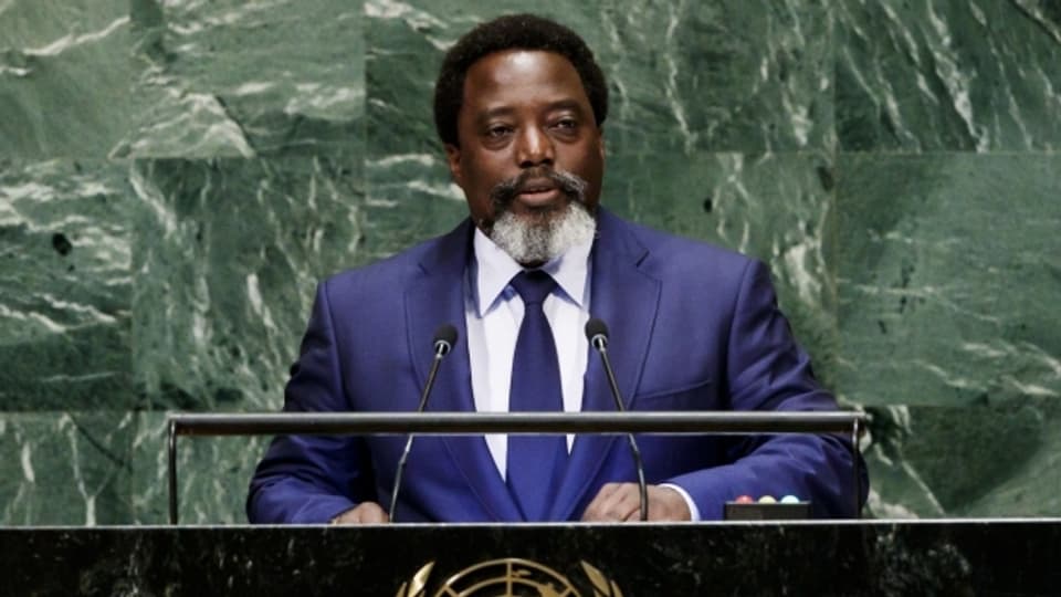 Der noch Präsident in Kongo Joseph Kabila.