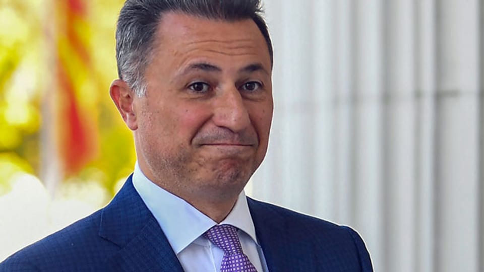 Nikola Gruevski, Ex-Premierminister von Mazedonien.