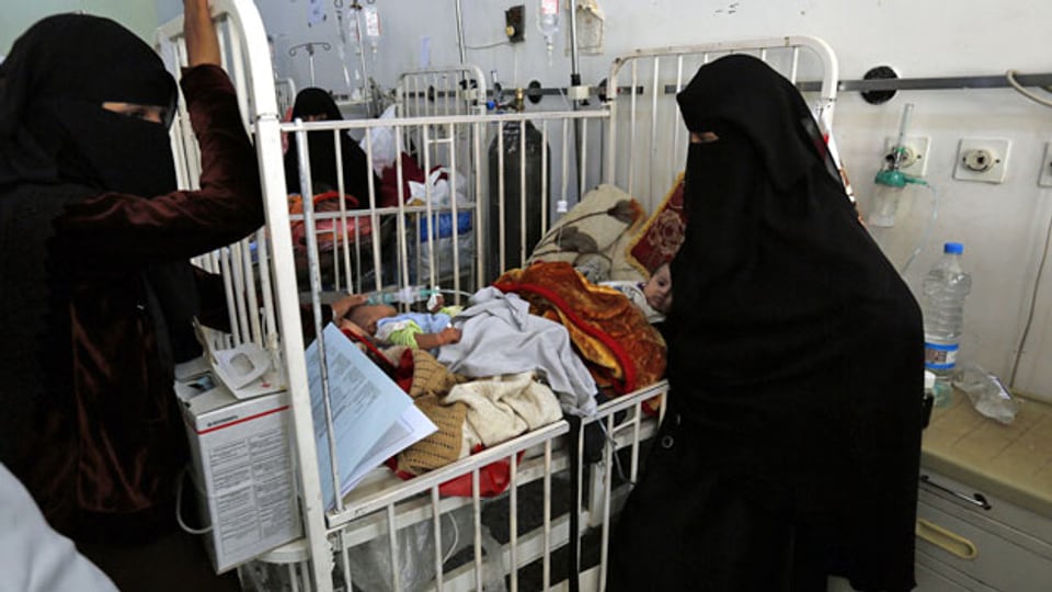 Prekäre Verhältnisse im Spital der jemenitischen Hauptstadt Sanaa.