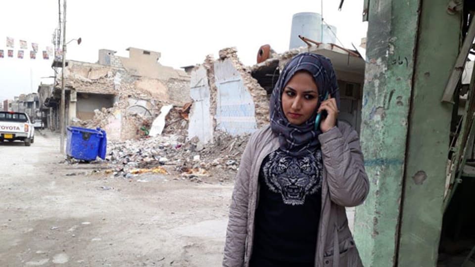 Doaa Mohammed arbeitet für Care International in Mosul.