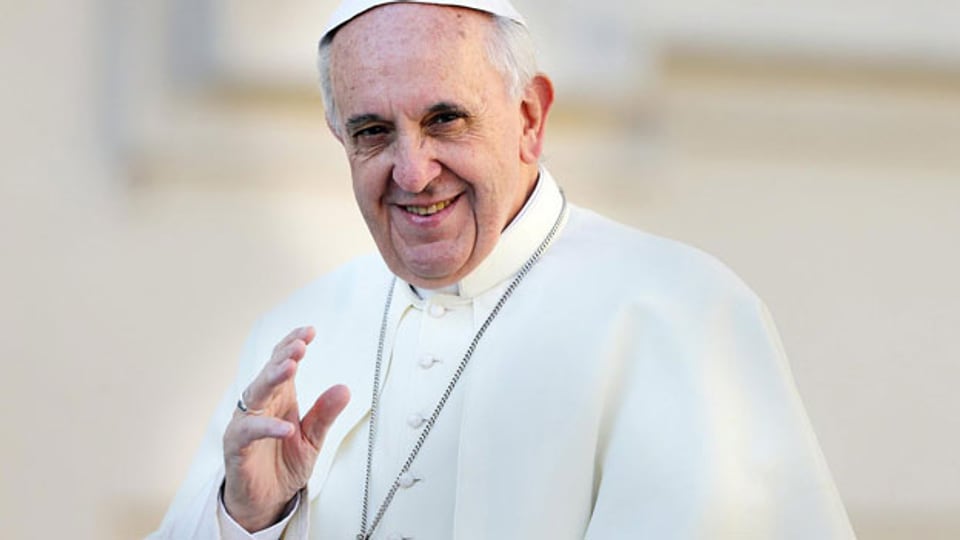 Papst Franziskus im Vatikan.