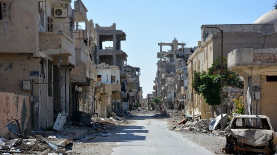  Die offizielle Schweiz will sich in Syrien humanitär engagieren.
