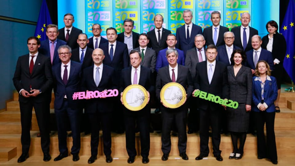 Die EU-Finanzminister bei ihrem Treffen am 4. Dezember 2018.