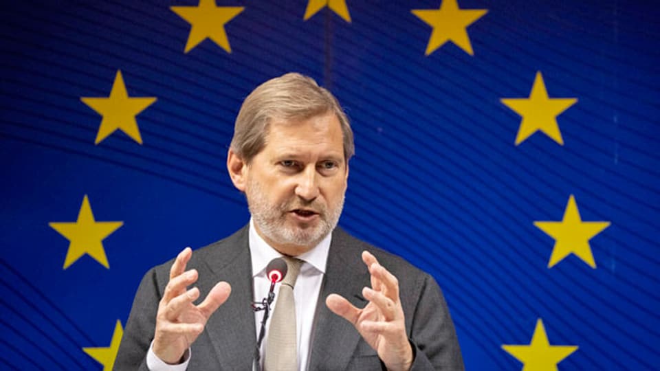 Johannes Hahn, EU-Kommissar für Erweiterung und Europäische Nachbarschaftspolitik.