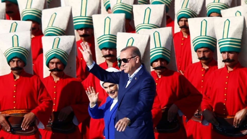 Der türkische Präsident im Osmanen-Fieber: grosse Inszenierung anlässlich einer Gedenkfeier zur Eroberung Konstantinopels/Istanbuls