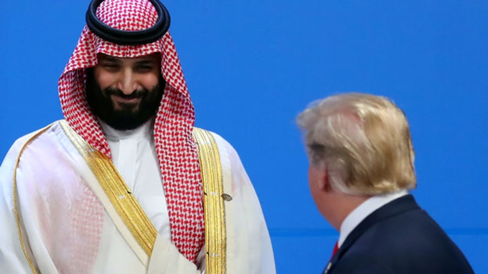 US-Präsident Donald Trump und Saudi-Arabiens Kronprinz Mohammed bin Salman.