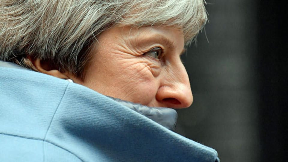 Die britische Premierministerin Theresa May am 21. Januar 2019.