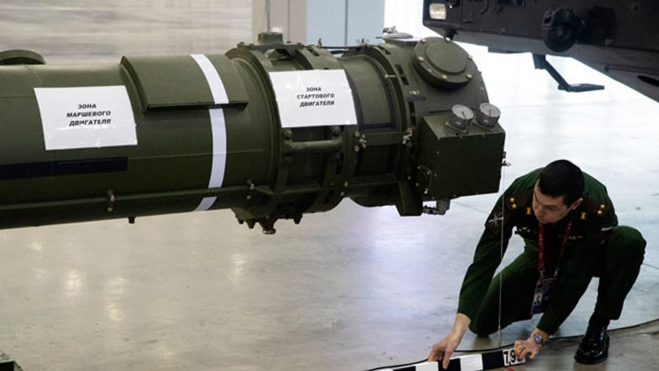Die neue russische Rakete 9M729, die für das Ende des INF-Vertrages verantwortlich sein soll.