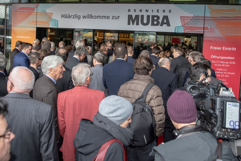 Eröffnung der Muba am Freitag