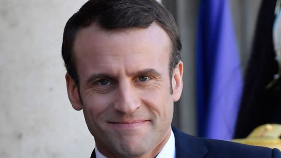Emmanuel Macron, Präsident von Frankreich.