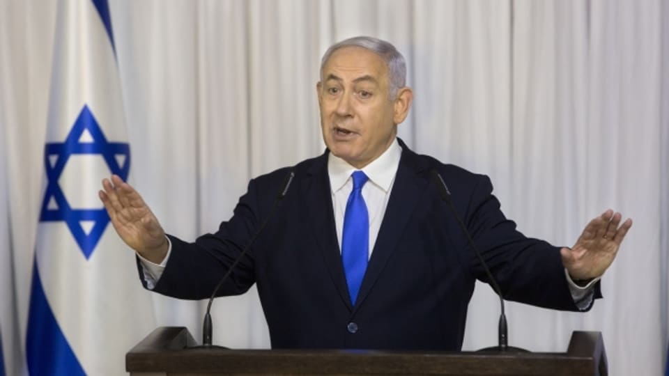«Hexenjagd»: Israels Premierminister Benjamin Netanjahu weist die Vorwürfe gegen ihn weit von sich.