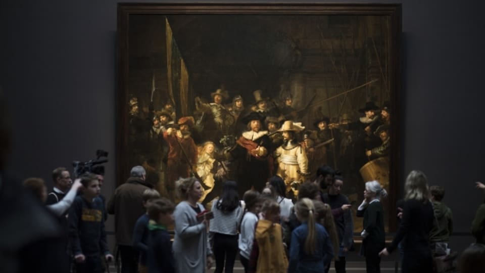 Rembrandts «Nachtwache» in Amsterdam.