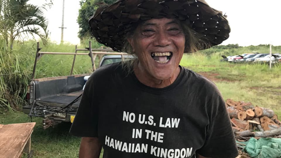 Pouletverkäufer Keohukui Kauihana gehört zu den privilegierteren Hawaiianern: Er hat ein eigenes Einkommen und eine feste Unterkunft.