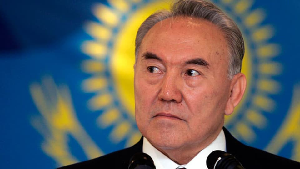 Nursultan Nasarbajew, Präsident von Kasachstan.