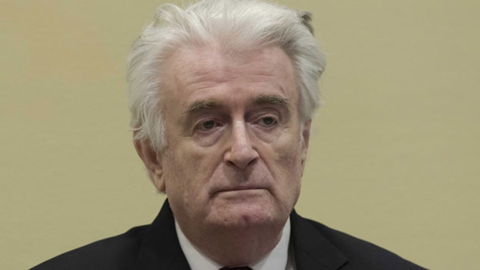Der ehemalige bosnische Serbenführer Radovan Karadzic.