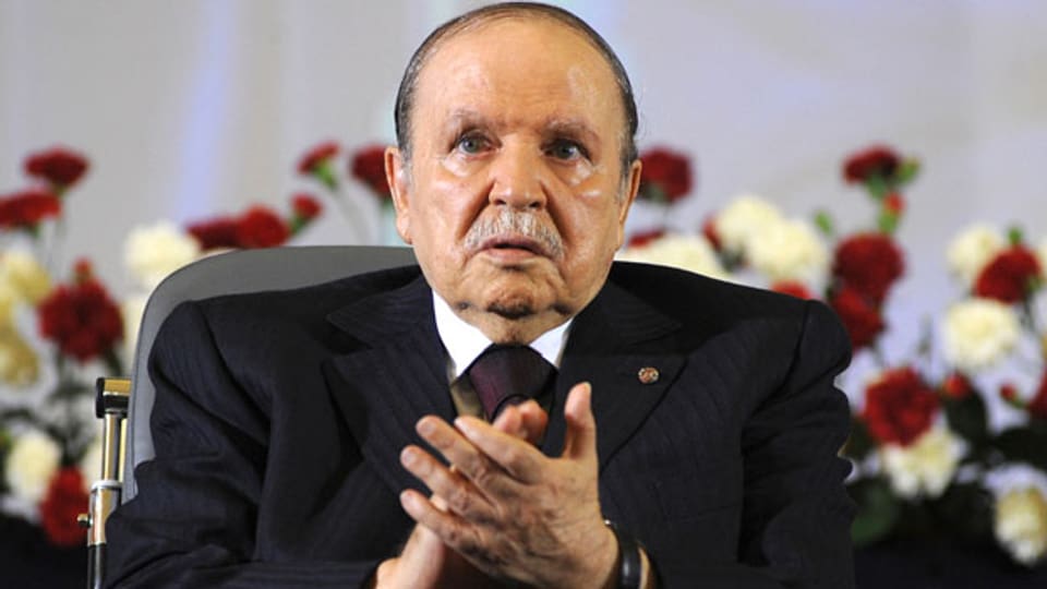 Algeriens Präsident Abdelaziz Bouteflika. Bild vom 28. April 2014.