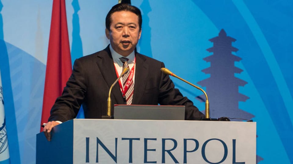 Der ehemalige Interpol-Chef Meng Hongwei.