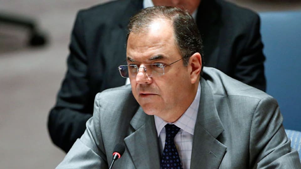 Der brasilianische Verhandlungsleiter der UNO-Abrüstungskonferenz Guilherme de Aguiar Patriota. Archivbild.