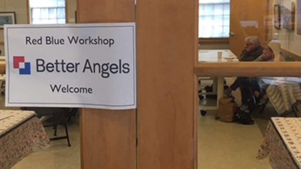 Die Gruppe «Better Angels» hat insgesamt 350 Workshops in den ganzen USA abgehalten, für Bürgerinnen, aber auch Politiker.