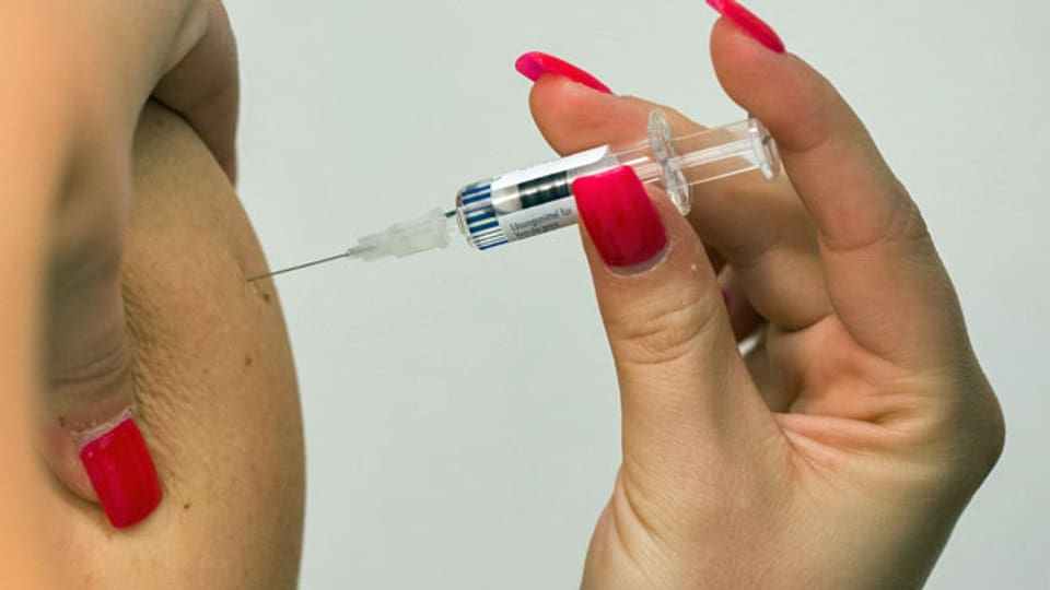 Nicht nur in Deutschland wird über den Masern-Impfzwang diskutiert. Symbolbild.