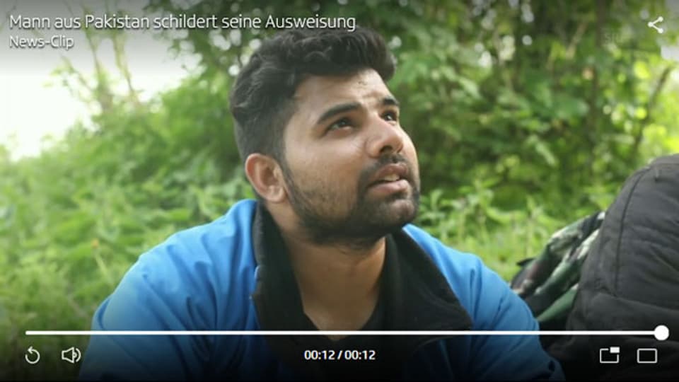 Ein Mann aus Pakistan schildert seine Ausweisung.