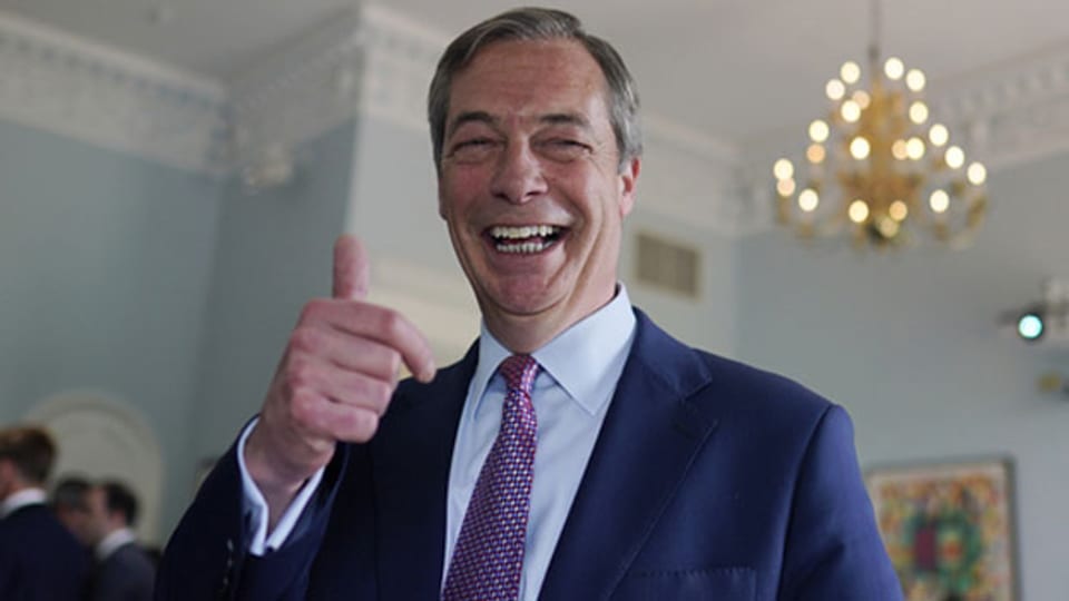 Der EU-Gegner Nigel Farage.