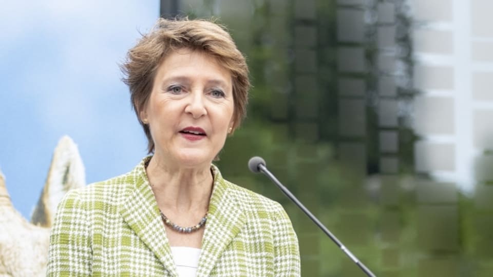 Bundesrätin Simonetta Sommargua.