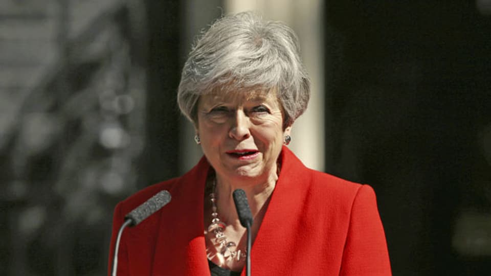 Die britische Premierministerin Theresa May hat am 24.5.2019 ihren Rücktritt angekündigt.