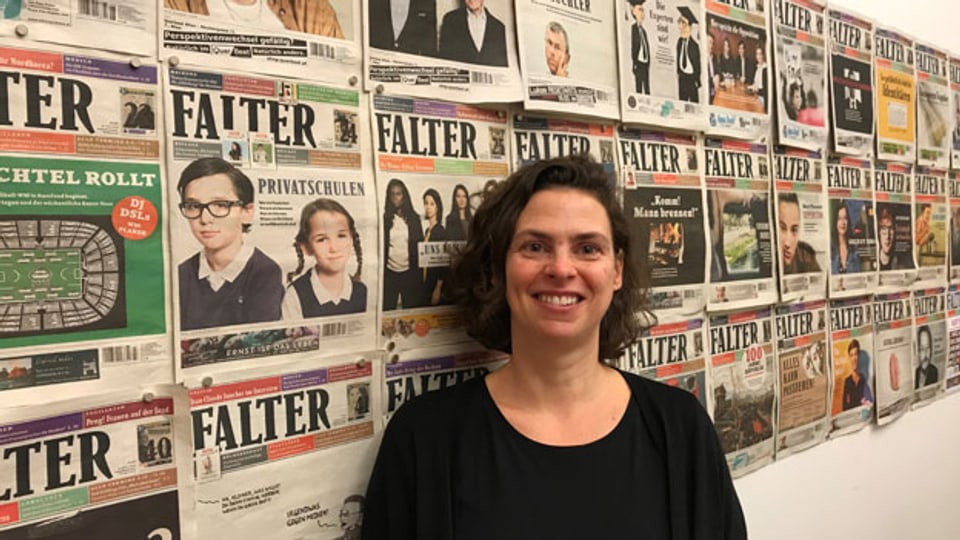 Nina Horaczek, Politreporterin beim Wiener Stadtmagazin «Falter».