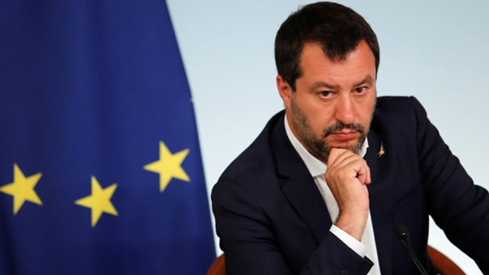 Der stellvertretende italienische Premierminister Matteo Salvini.