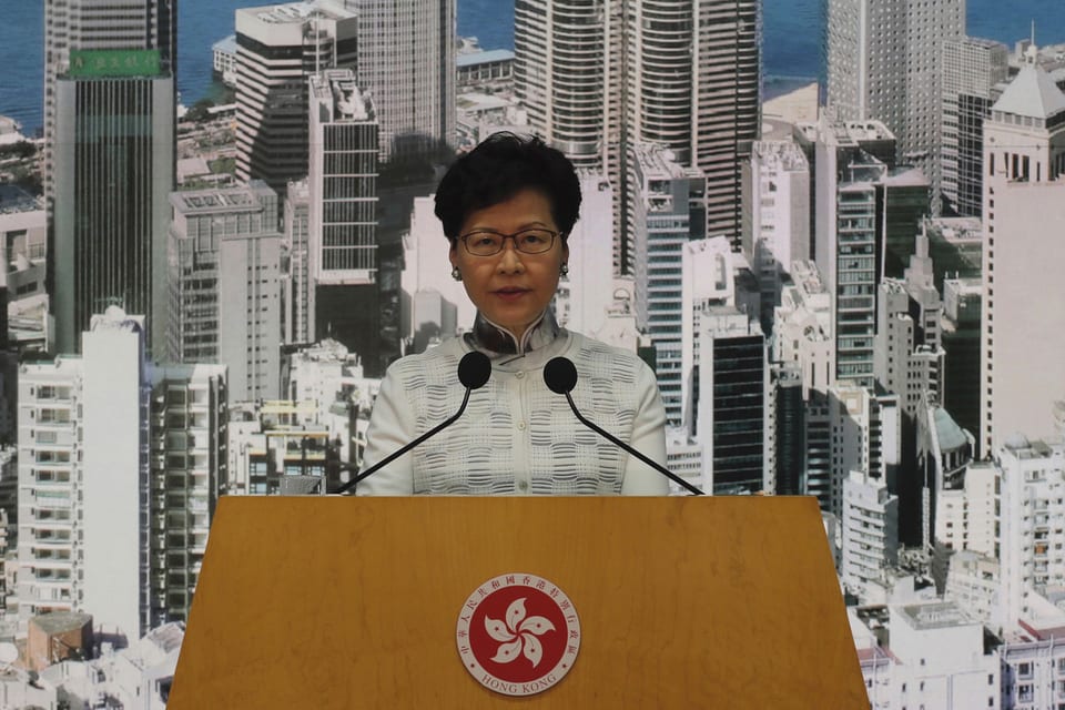 Regierungschefin Carrie Lam