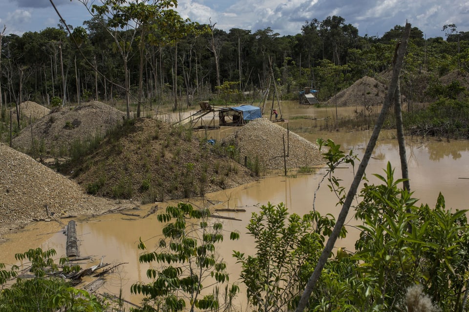 Goldmine in Peru