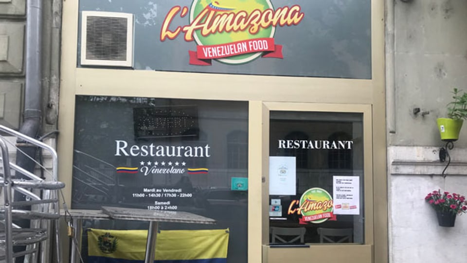Man fühlt sich wie in Venezuela, sobald man das Restaurant Amazona betrete.