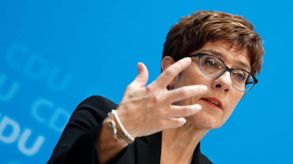 CDU-Parteichefin Annegret Kramp-Karrenbauer.
