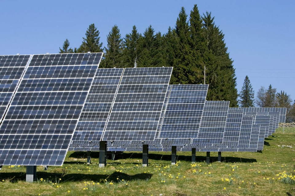 Solarzellen in der Schweiz