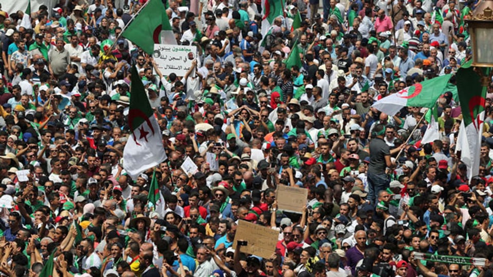 Gross-Demonstration am 5. Juli 2019 in Algier.