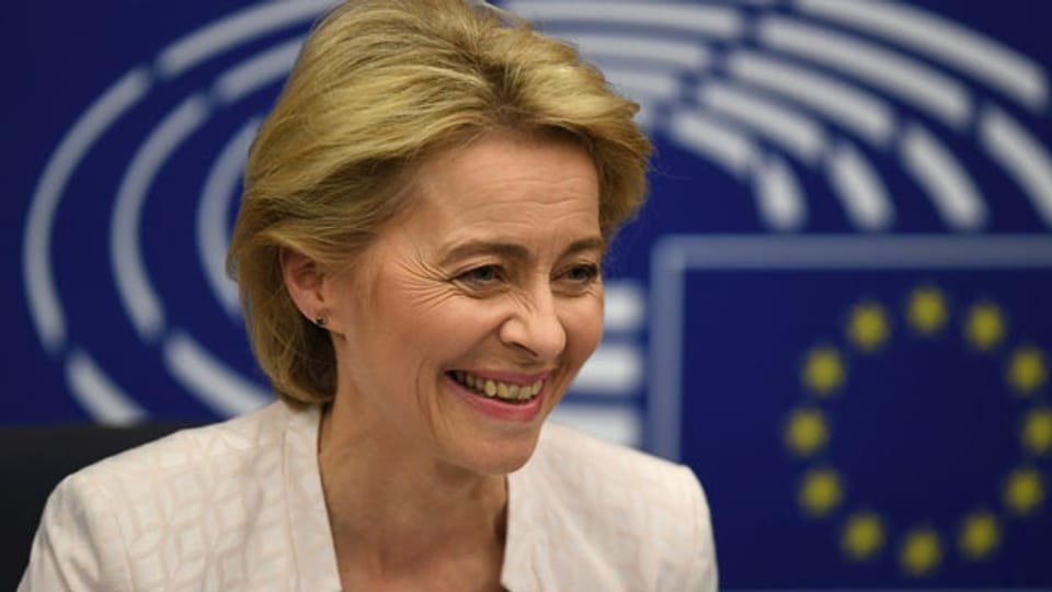 Ursula von der Leyen, neue Präsidentin der EU-Kommission. vo