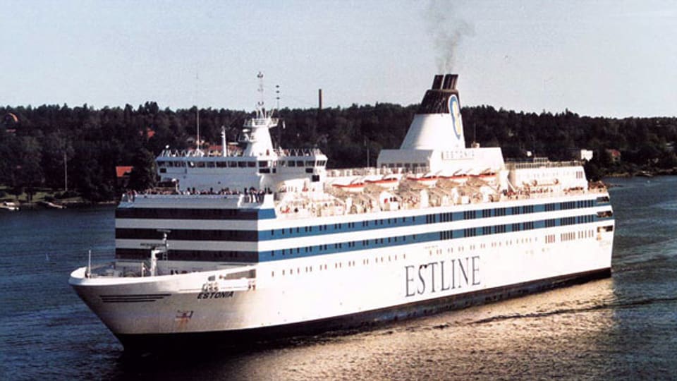 Die Passagierfähre «Estonia» mit 867 Personen sank Anfang September vor Südwestfinnland in einem Sturm.