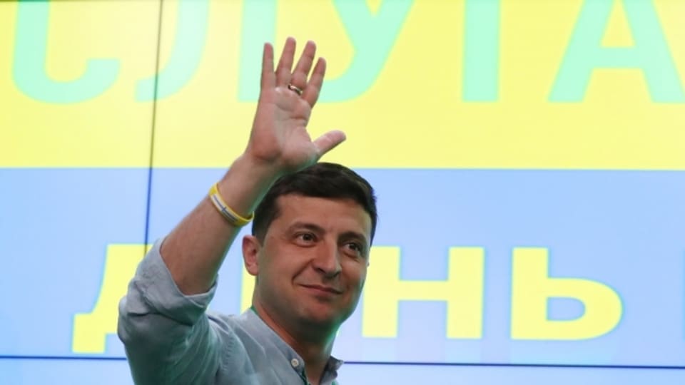 Ein Erdrutschsieg für die Partei «Diener des Volkes» von Wolodymyr Selensky