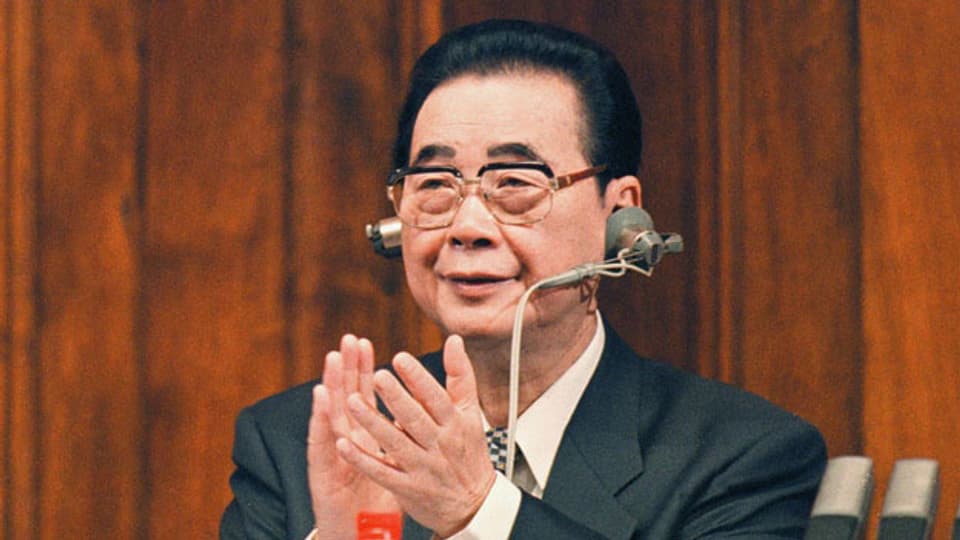 Li Peng am 12. Juni 2000.