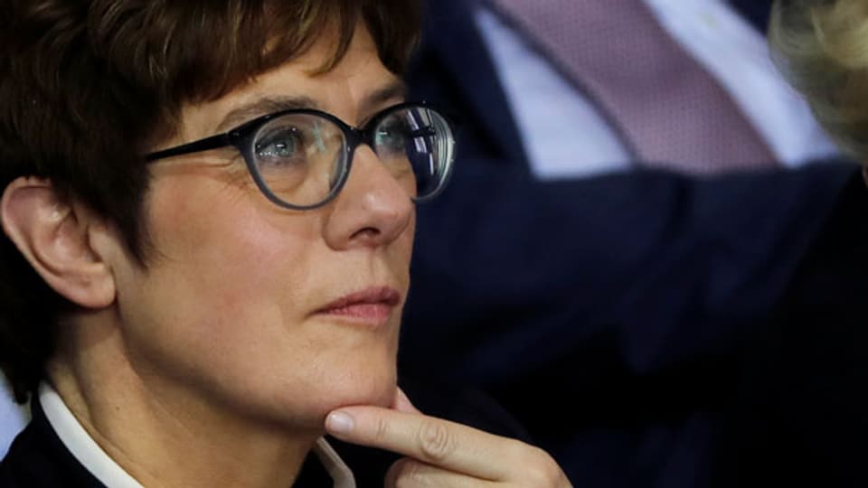 Die neue deutsche Verteidigungsministerin Annegret Kramp-Karrenbauer am 24. Juli 2019.
