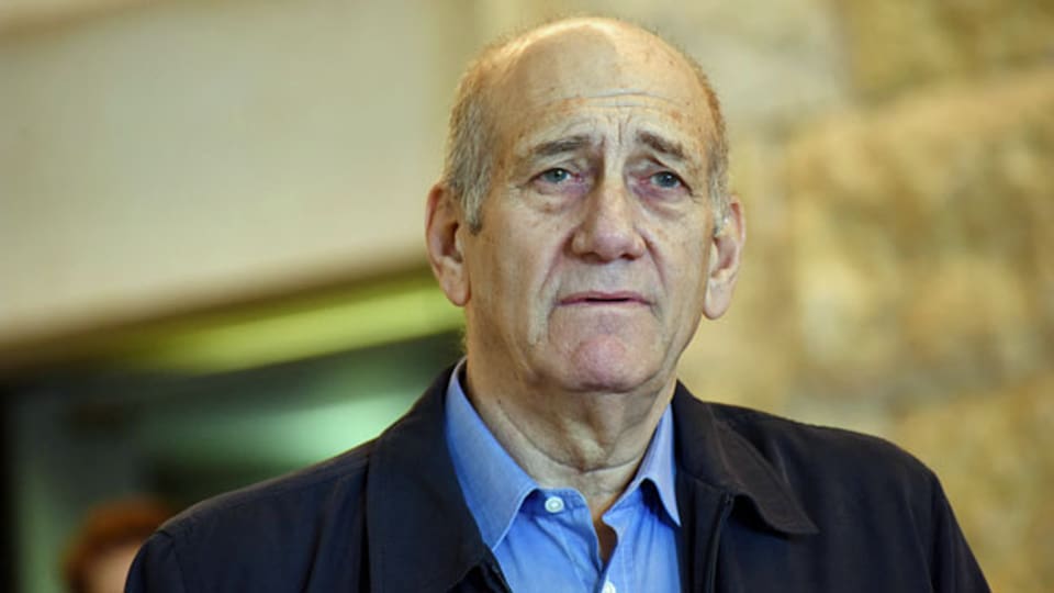 Der frühere israelische Premierminister Ehud Olmert. Archivbild.