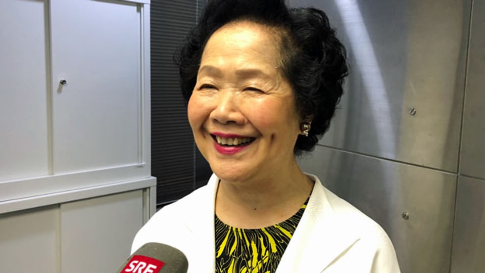 Anson Chan, die frühere Verwaltungschefin des öffentlichen Dienstes in Hongkong im Gespräch mit China-Korrespondent Martin Aldrovandi.