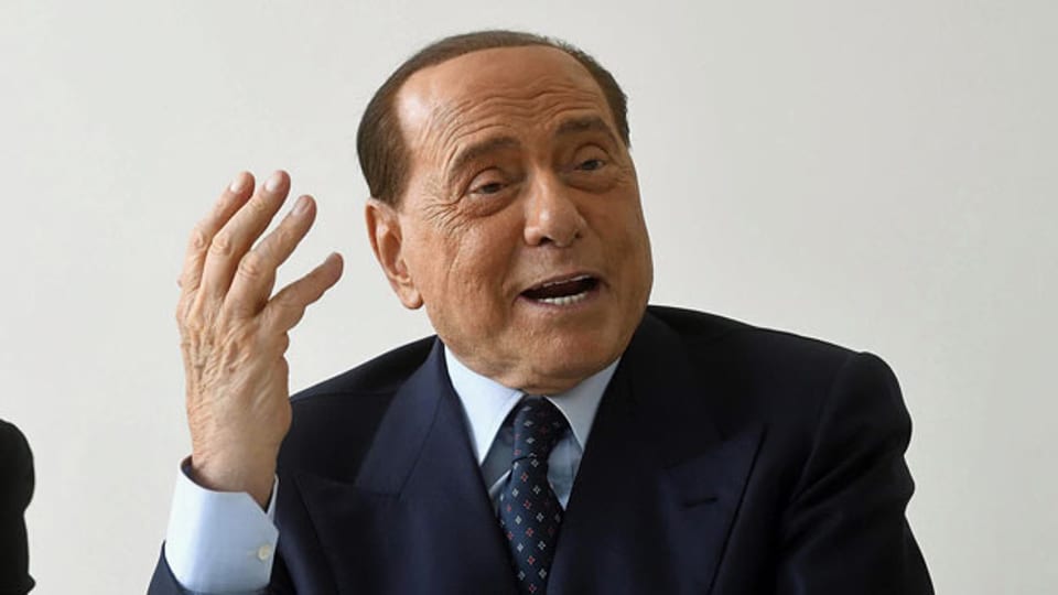 Der ehemalige italienische Premierminister, Silvio Berlusconi.