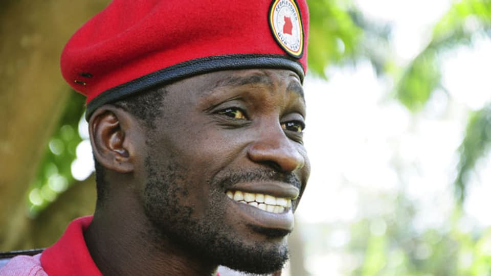 Bobi Wine, ugandischer Reggae-Sänger.