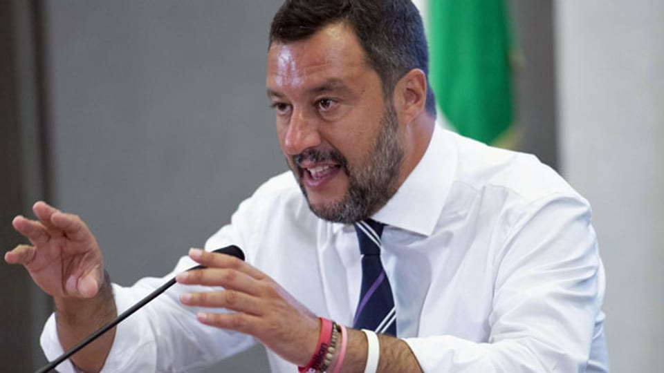 Der italienische Innenminister Matteo Salvini.