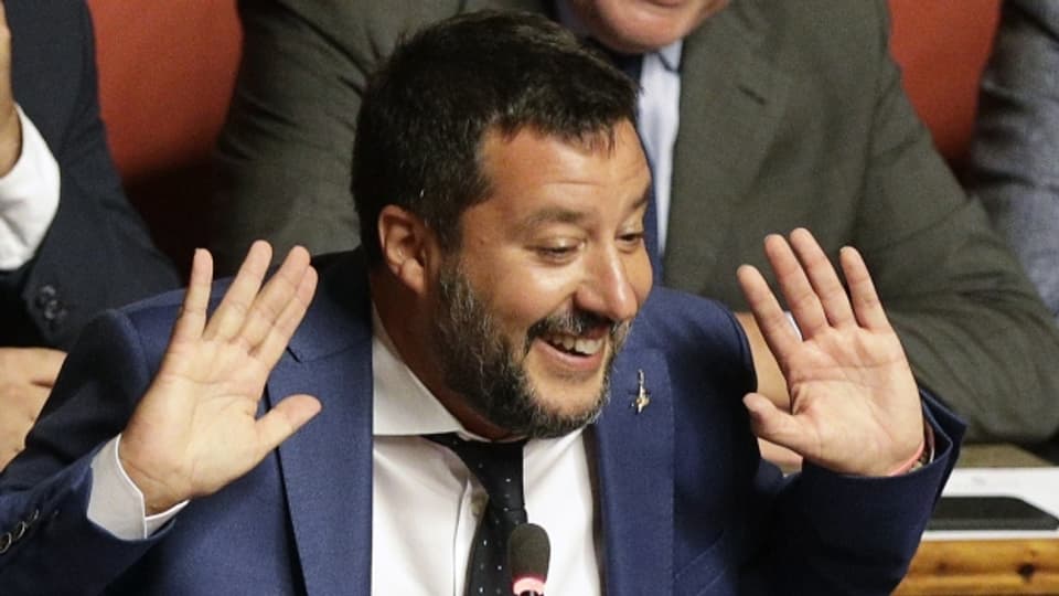 Italiens Innenminister Matteo Salvini hat einen Rückschlag erlitten.
