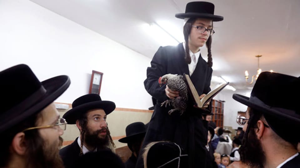 Ultraorthodoxe Juden in Jerusalem, Israel. Symbolbild.