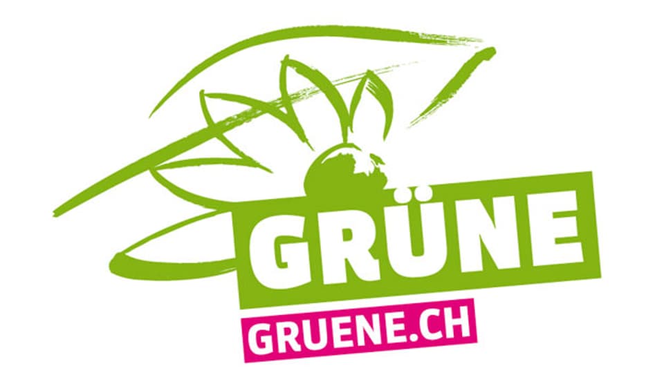 Logo der Grünen Partei Schweiz.